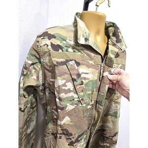 US Army Military Uniform Field Ripstop OCP Camouflage Combat Coat MT Long Unisex